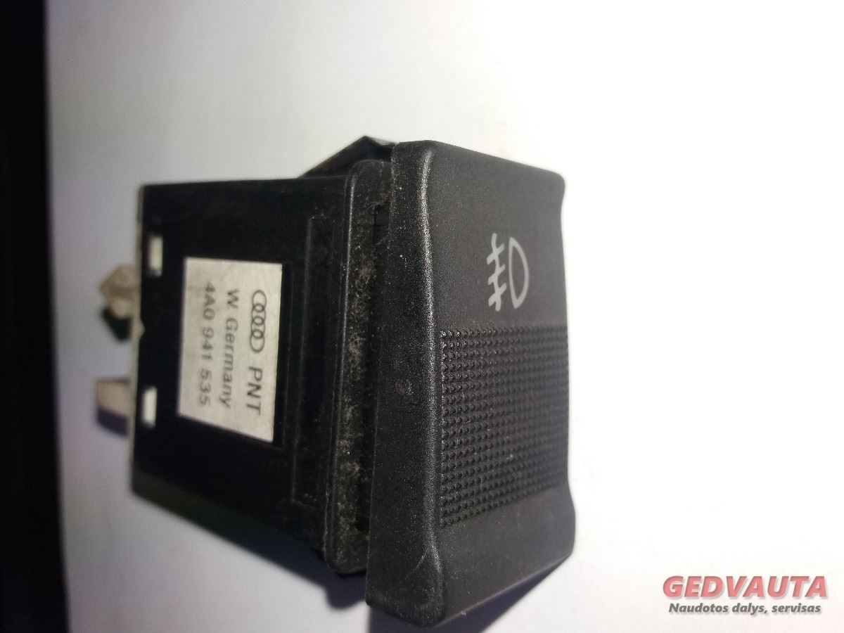 AUDI 100 4A/C4 (1990-1994)  Fog light switch 4D0941535 17989669