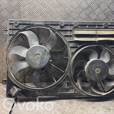 Electric radiator cooling fan